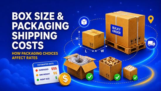 How Box Size and Packaging Choices Affect Shipping Rates for Bulky Ecommerce Orders
