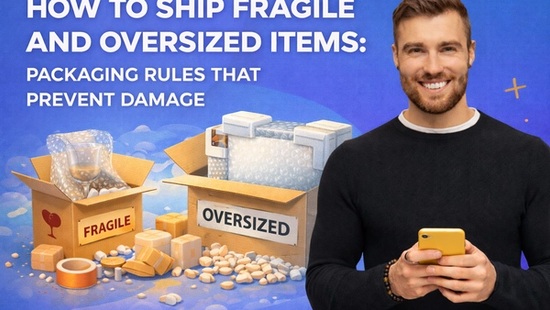 How to Ship Fragile and Oversized Items: Packaging Rules That Prevent Damage