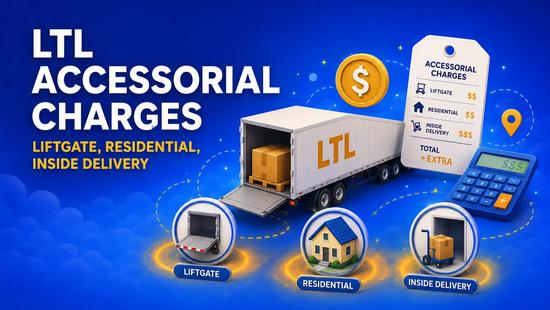 LTL Accessorial Charges: Liftgate, Residential, Inside Delivery