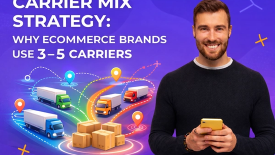Carrier Mix Strategy: Why Ecommerce Brands Use 3–5 Carriers