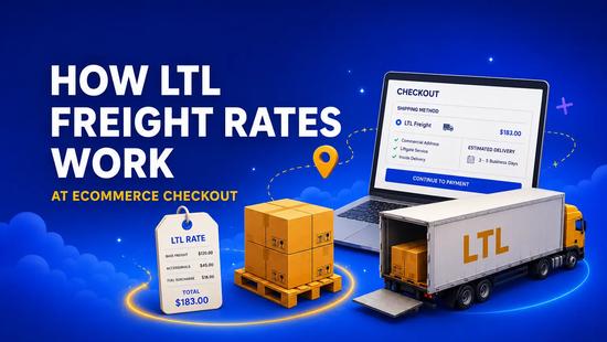 How LTL Freight Rates Work at Ecommerce Checkout