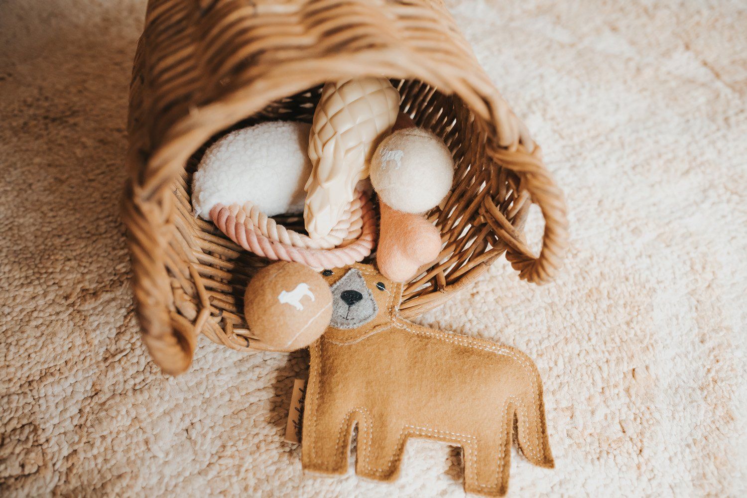 14 of the Best Designer Dog Toys To Suit Neutral Home Decor