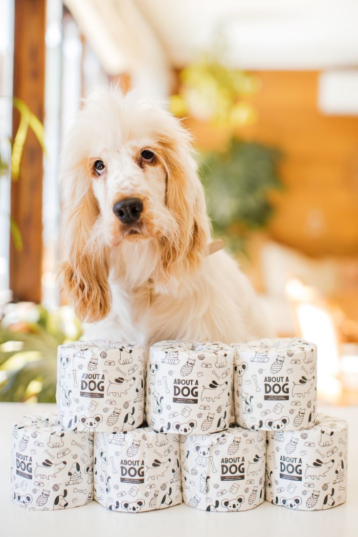 Saving Pets & The Planet: About A Dog Recycled Toilet Paper