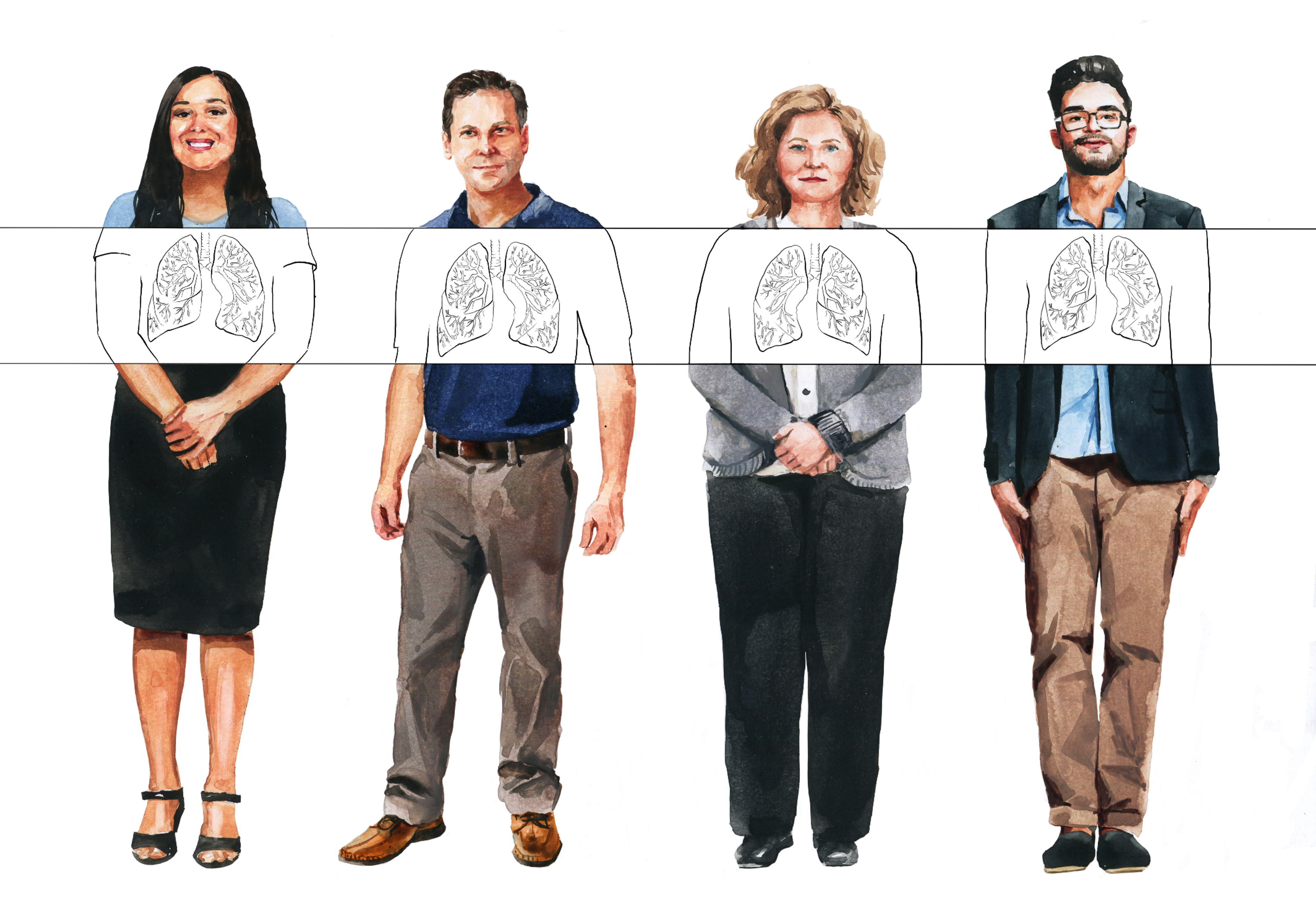 Patient X-ray lineup