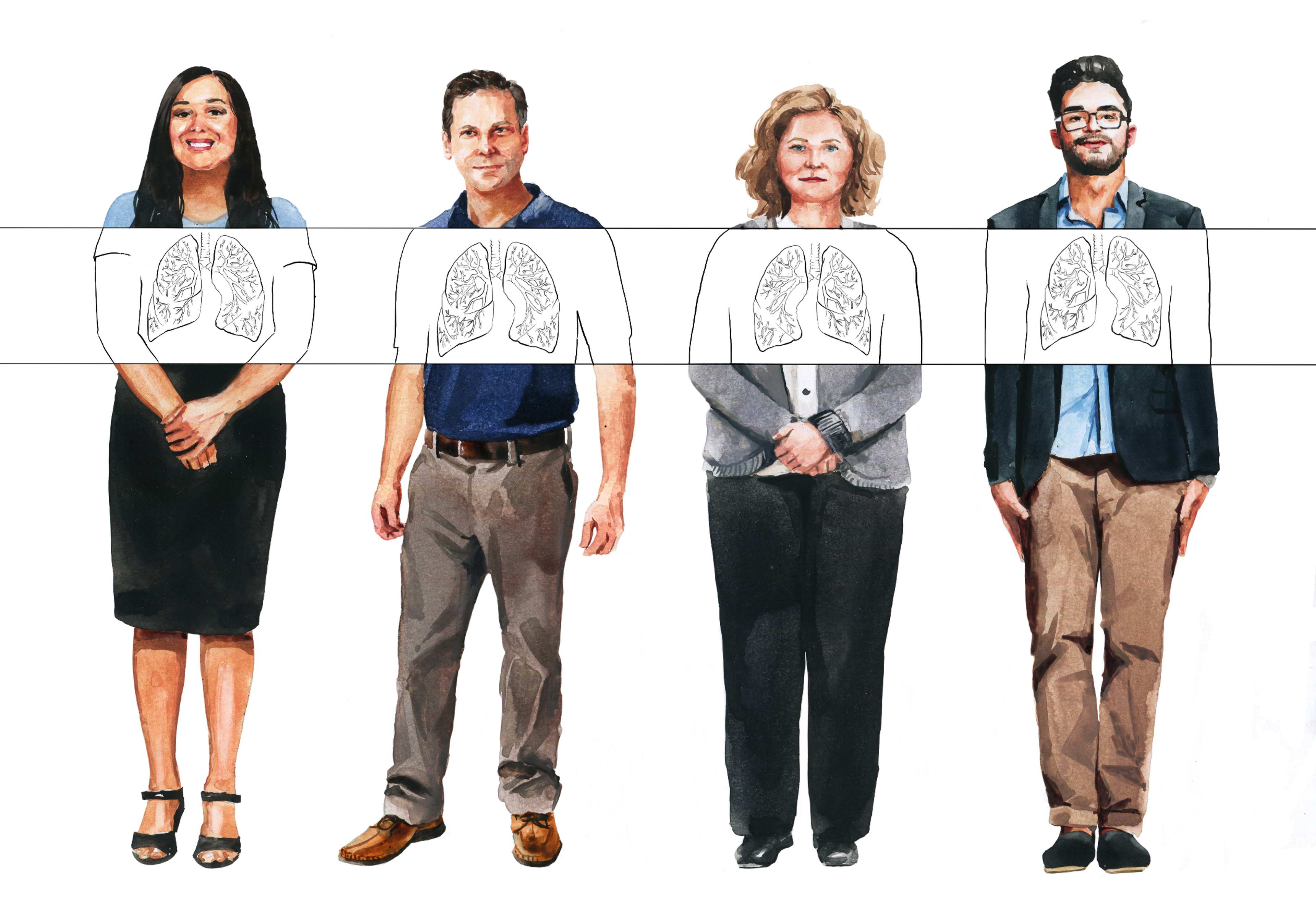 with a simple low dose CT scan, we can know what's happening in our lungs