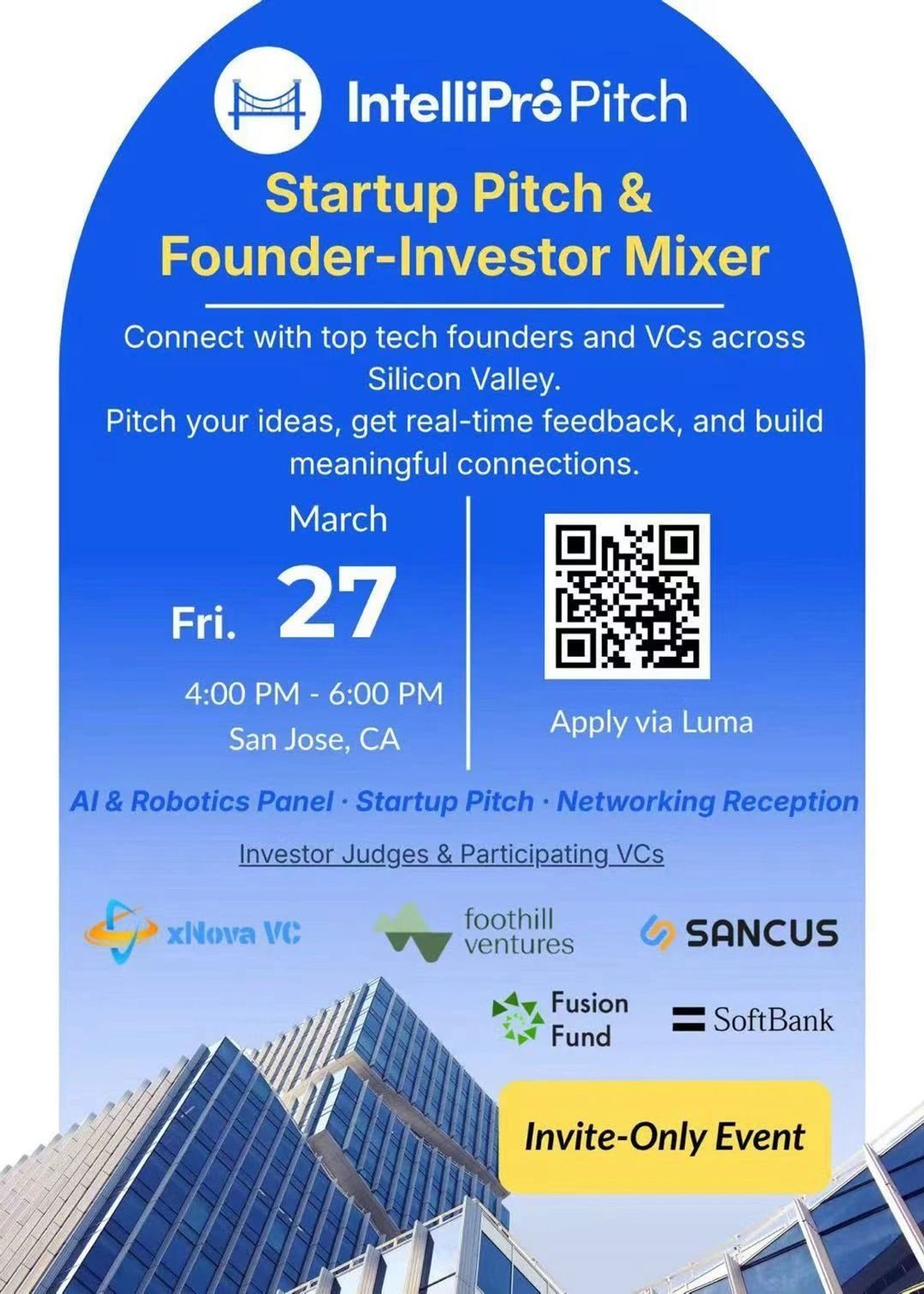 xNova VC Joins IntelliPro Pitch in Silicon Valley
