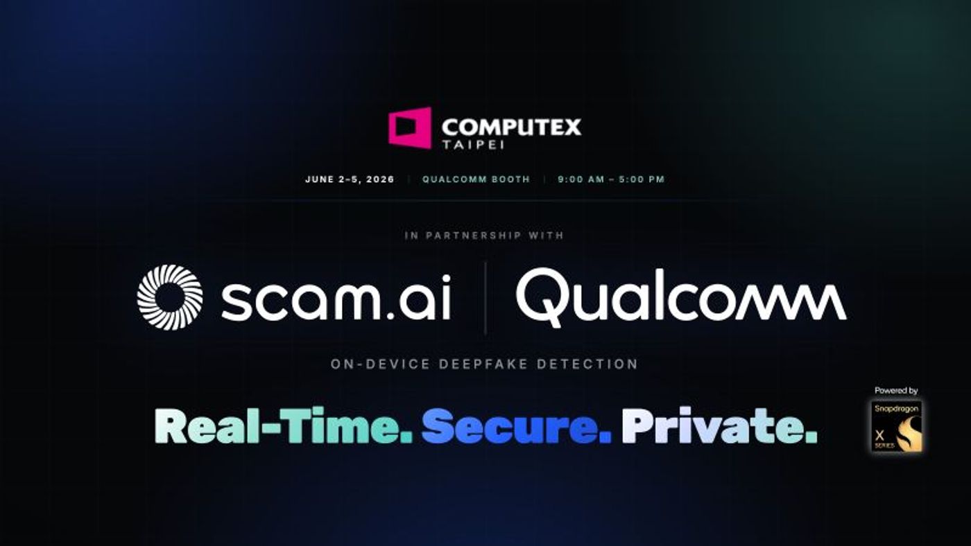 xNova VC Portfolio Company Scam AI Demos with Qualcomm at COMPUTEX 2026