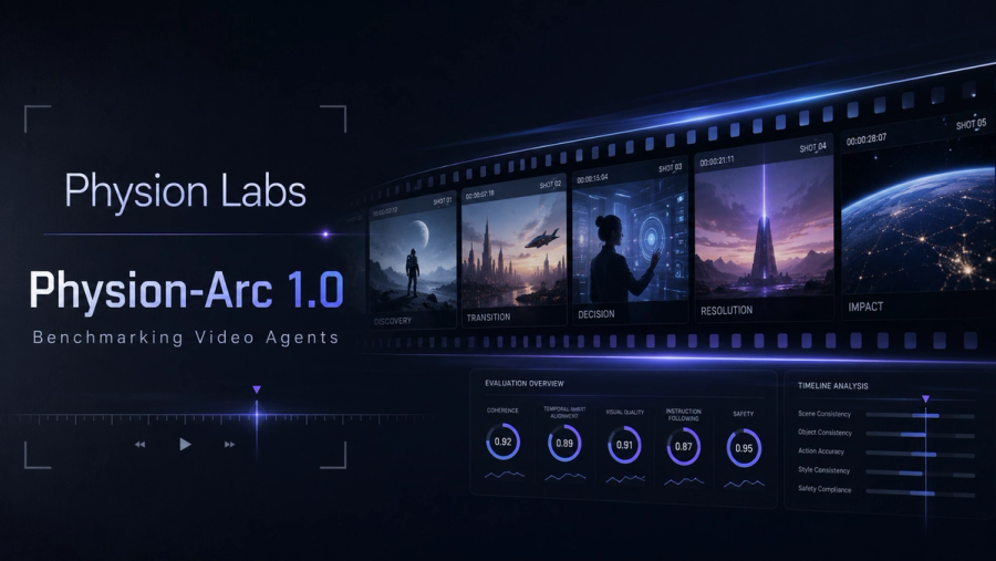 Physion Labs Launches Physion-Arc 1.0 for Evaluating Video Agents