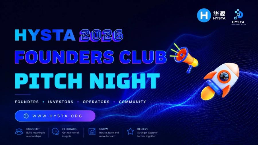 HYSTA Founders Club Pitch Night #1 — 2026 Kickoff