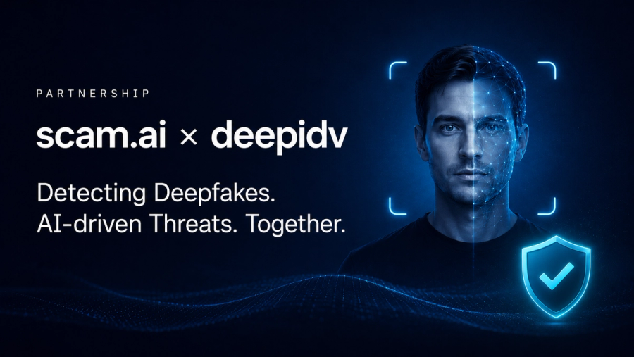 Scam AI Partners with deepidv to Strengthen AI-Native Identity Verification
