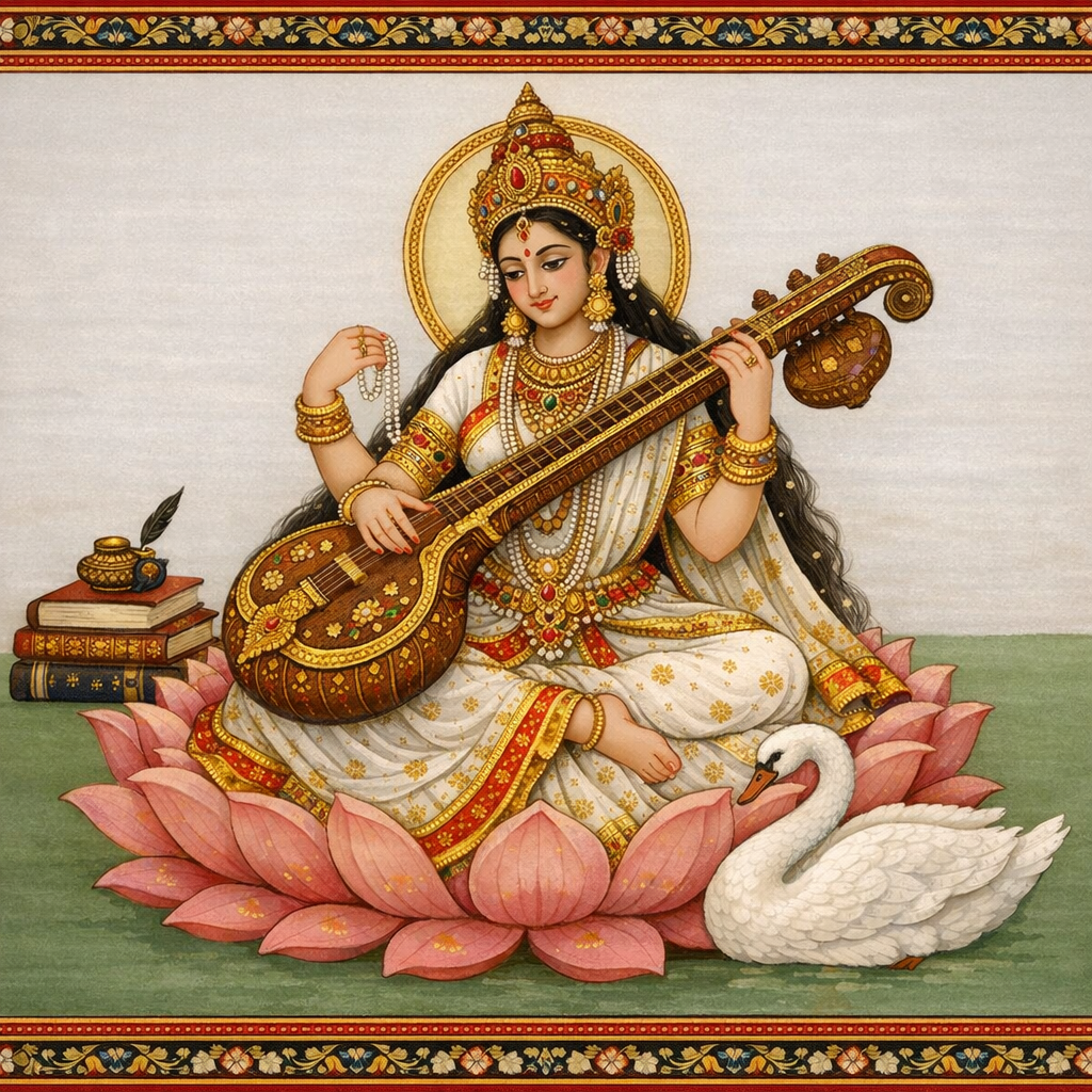 Saraswati Mantra for Students