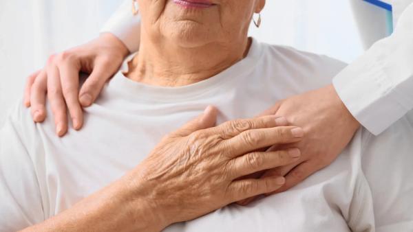 Hospice and end-of-life care support in Melbourne, showing compassionate hands-on assistance.