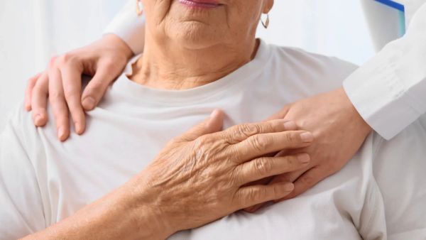 Hospice and end-of-life care support in Melbourne, showing compassionate hands-on assistance.