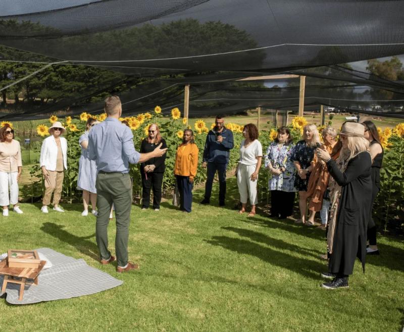 Mornington Green Photos: Open Days Q&A Session About Memorial Trees.