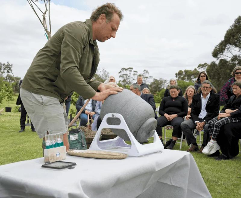 Mornington Green Photos: Treatment to Turn Ashes Into Energy Molecules Like Potassium and Nitrogen.