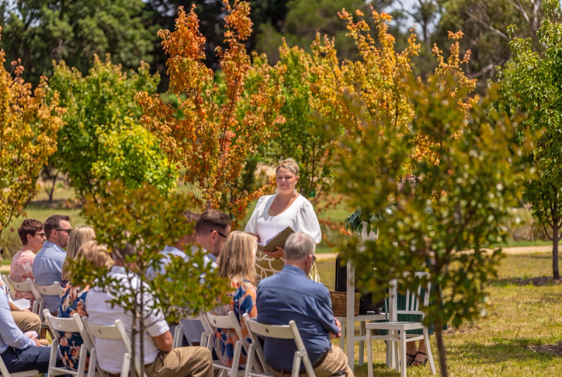 the farewell ceremony end of life in living legacy gardens at mornington green
