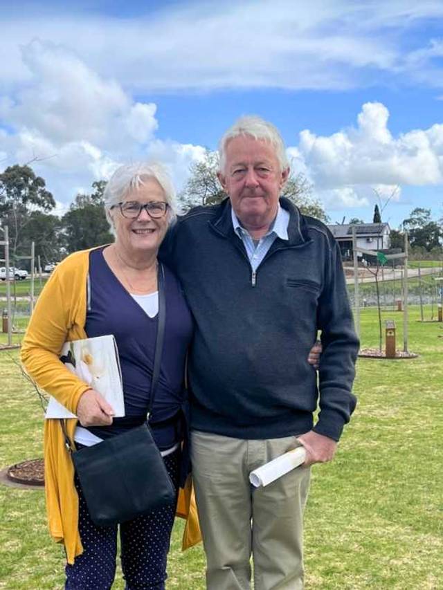 Sally Cleine – Pre-Planted With Her Husband