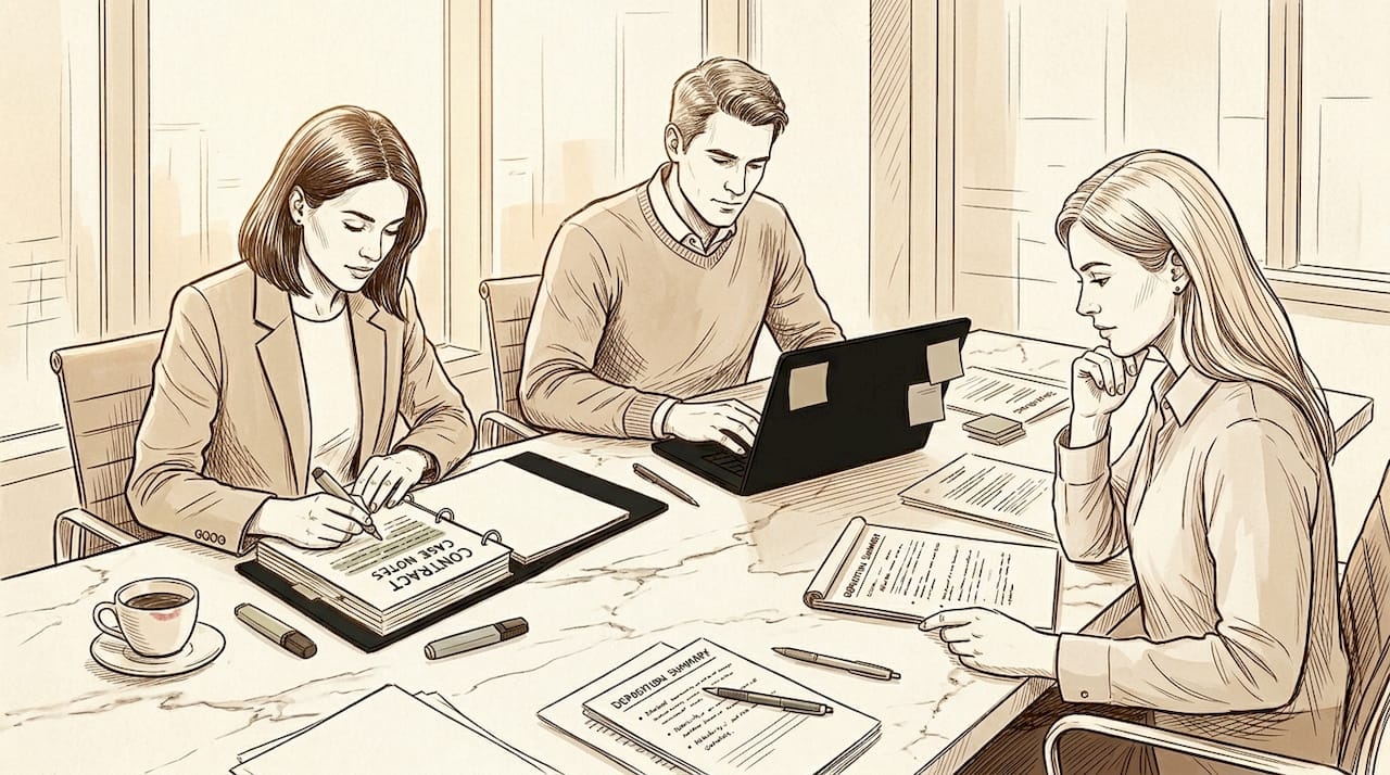 Due Diligence Document Review Workflow for Legal Teams
