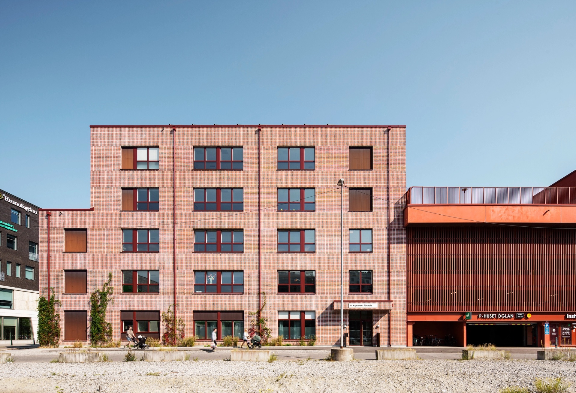 Masthusen Malmö förskola, mobilitetshus