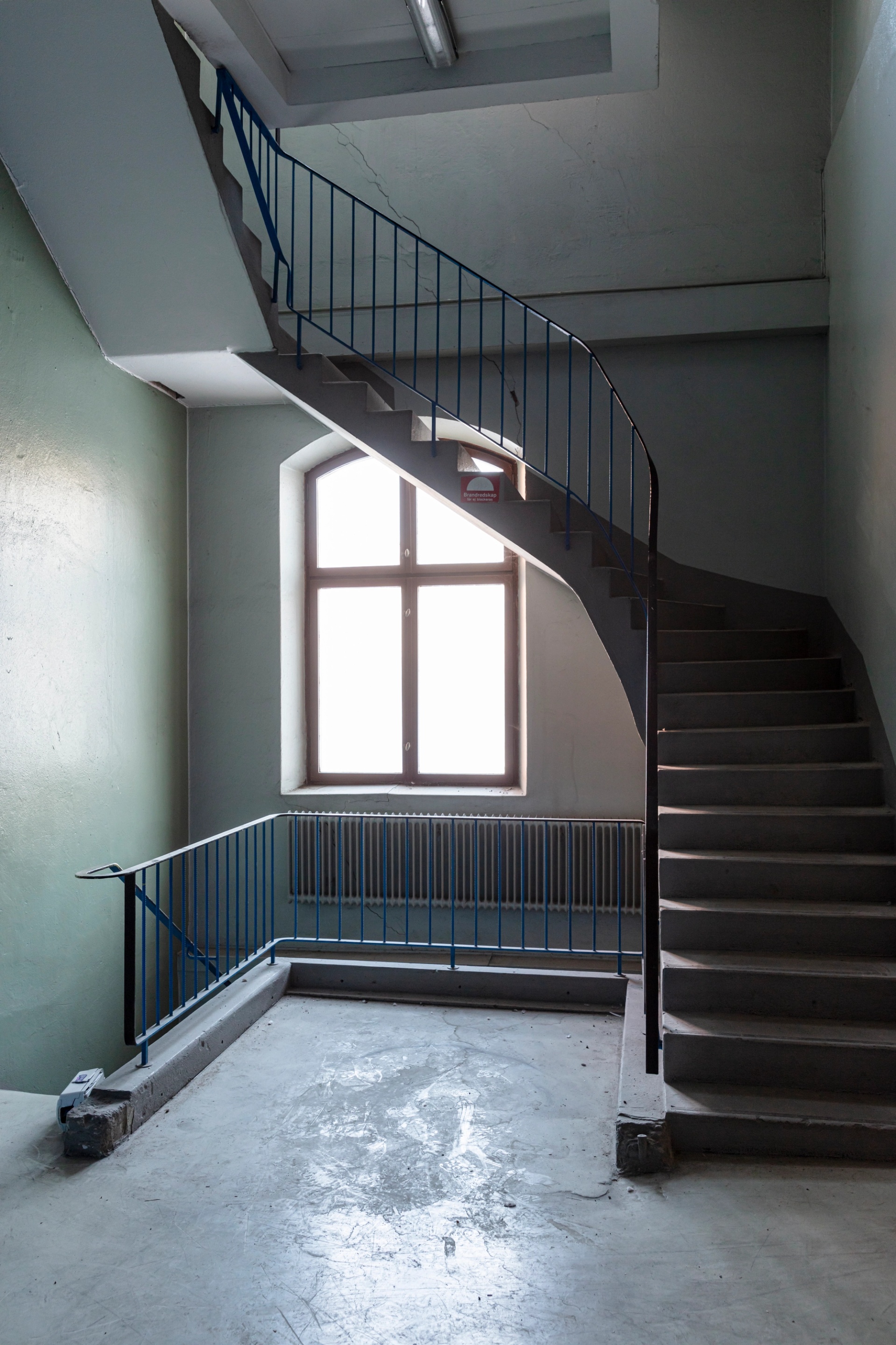 Ångqvarn före trappa