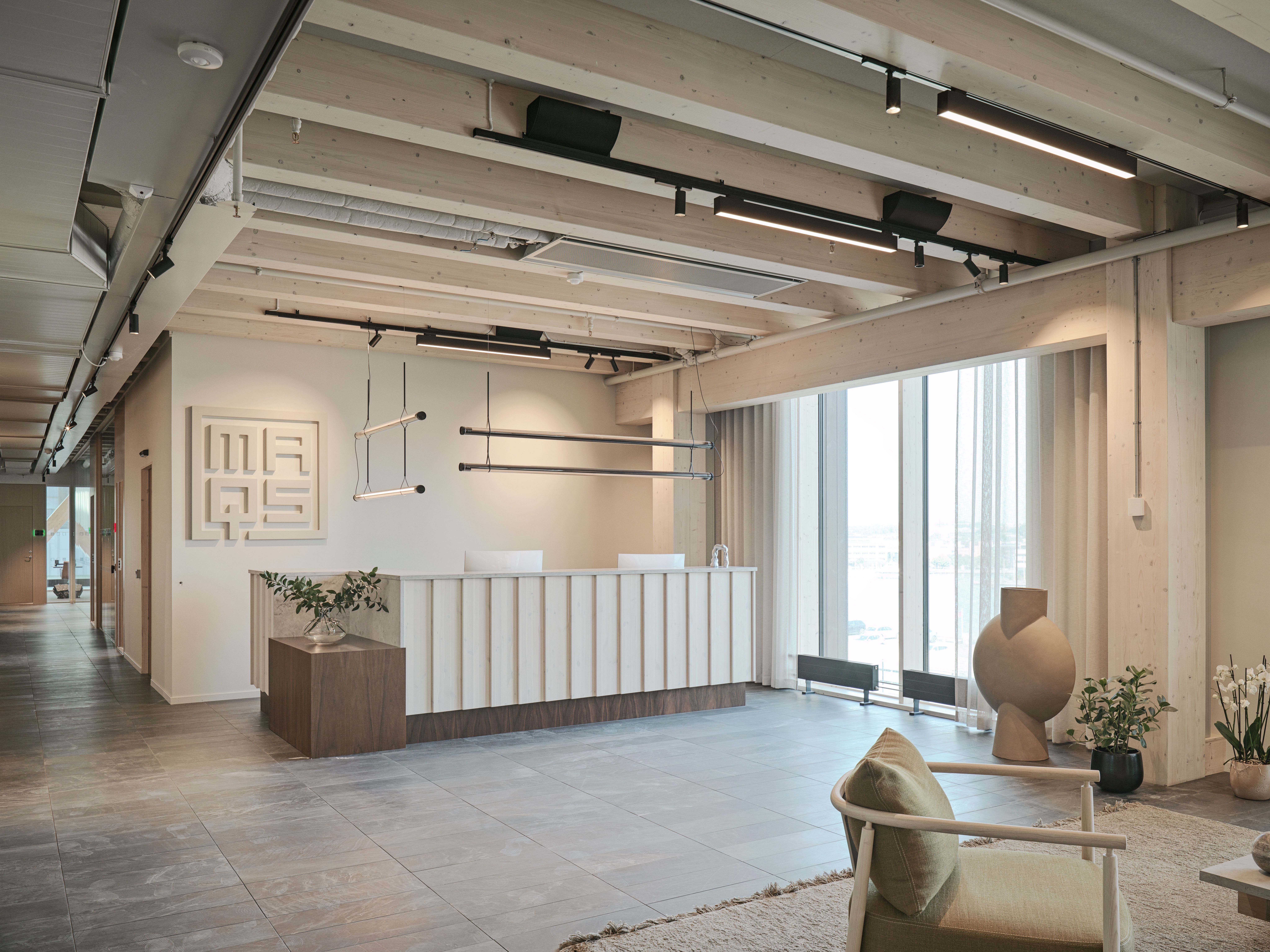 MAQS kontor - reception
