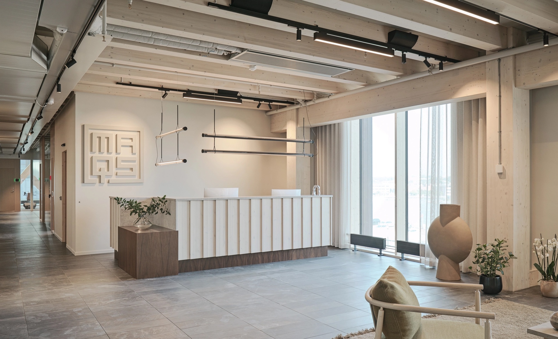 MAQS kontor - reception
