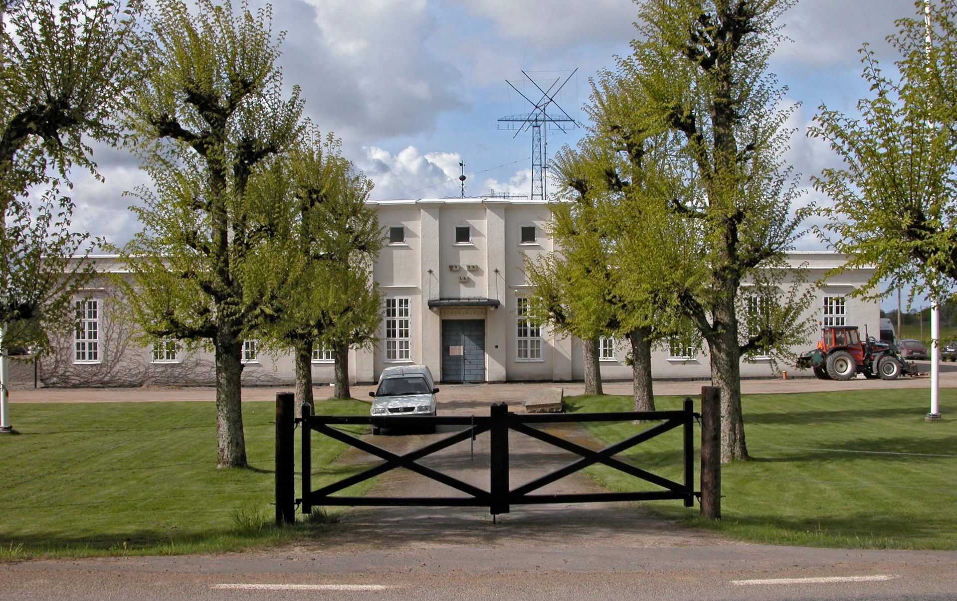 Grimeton, stationsbyggnaden exteriör, nutid