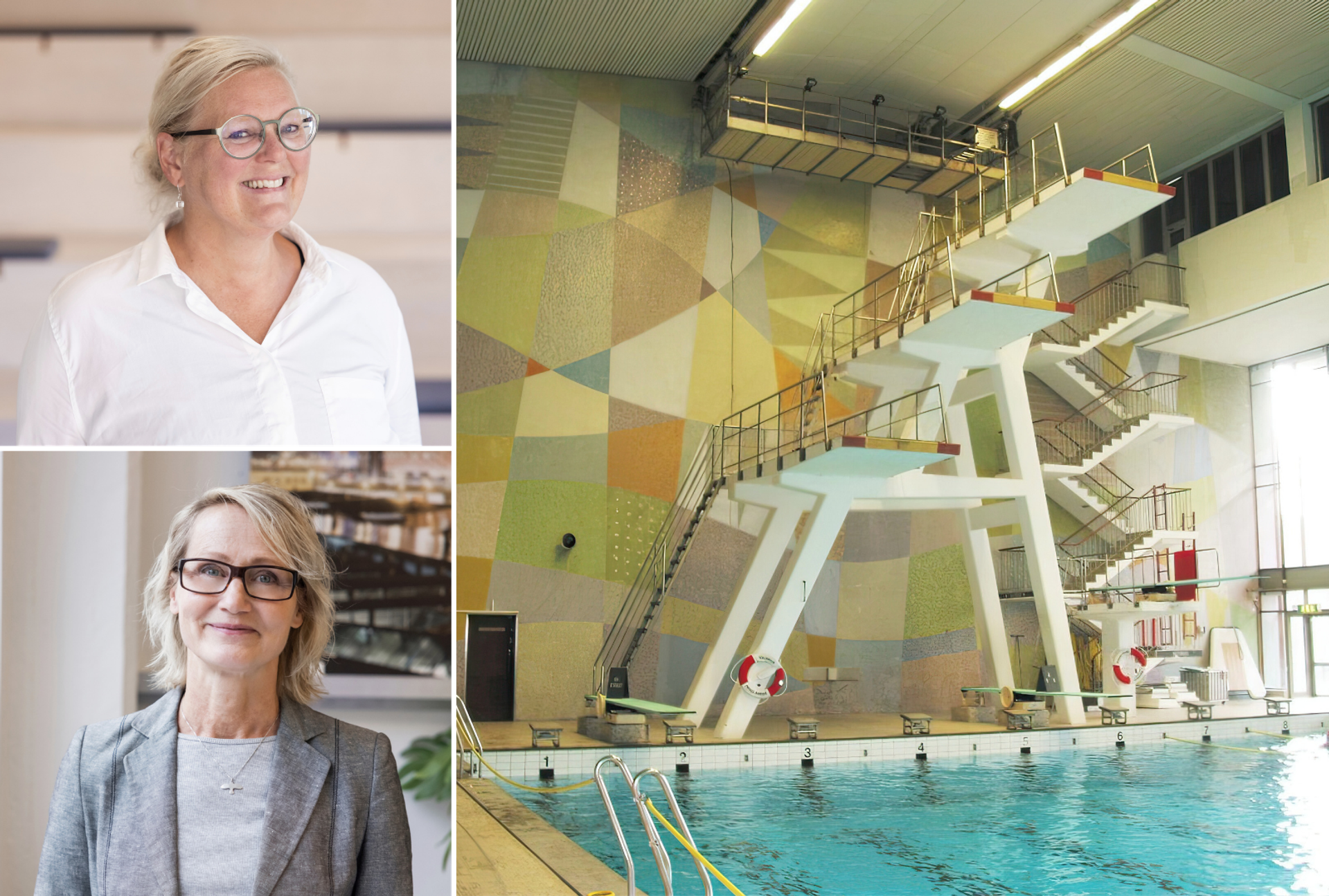 Bild: Cilla Jansson, arkitekt, Liv Berghagen Stein, arkitekt.