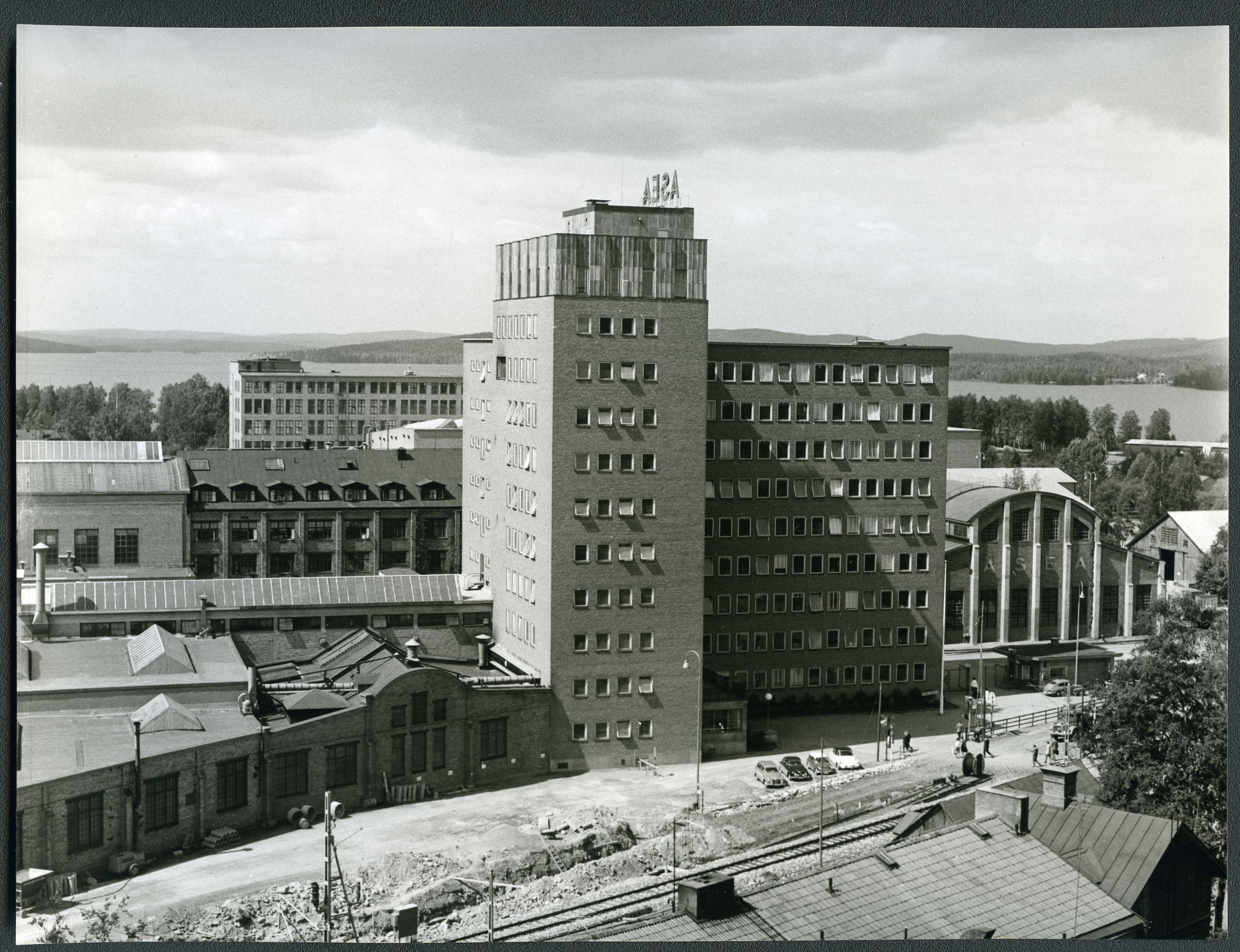 ASEA-huset historiskt foto