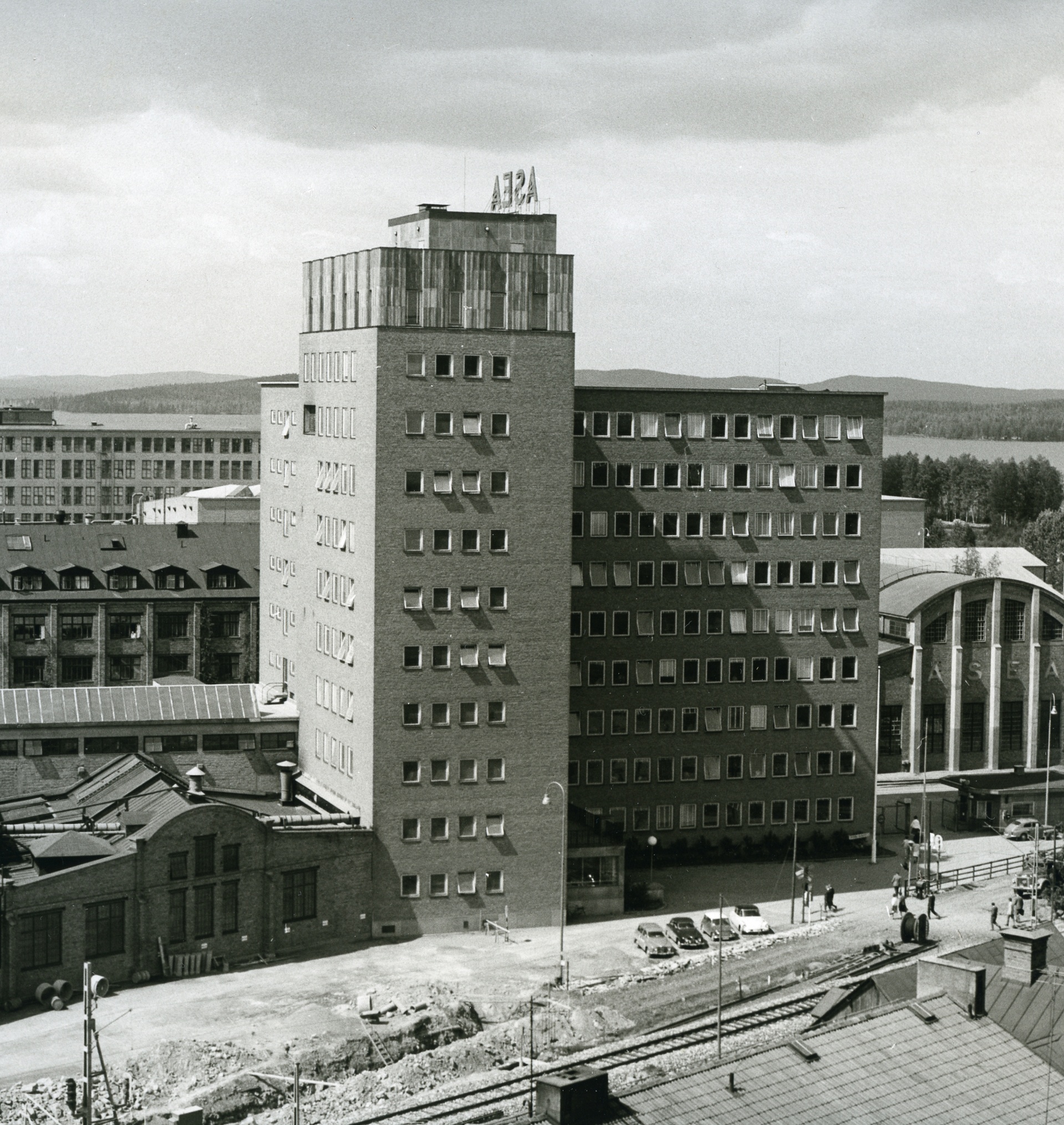 ASEA-huset historiskt foto