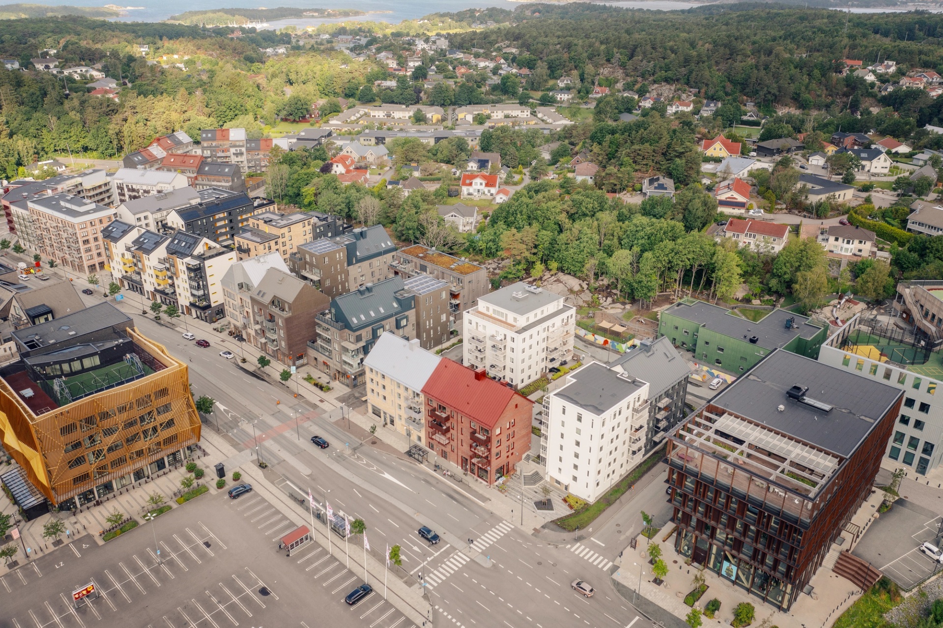 Hovås Entré flygvy