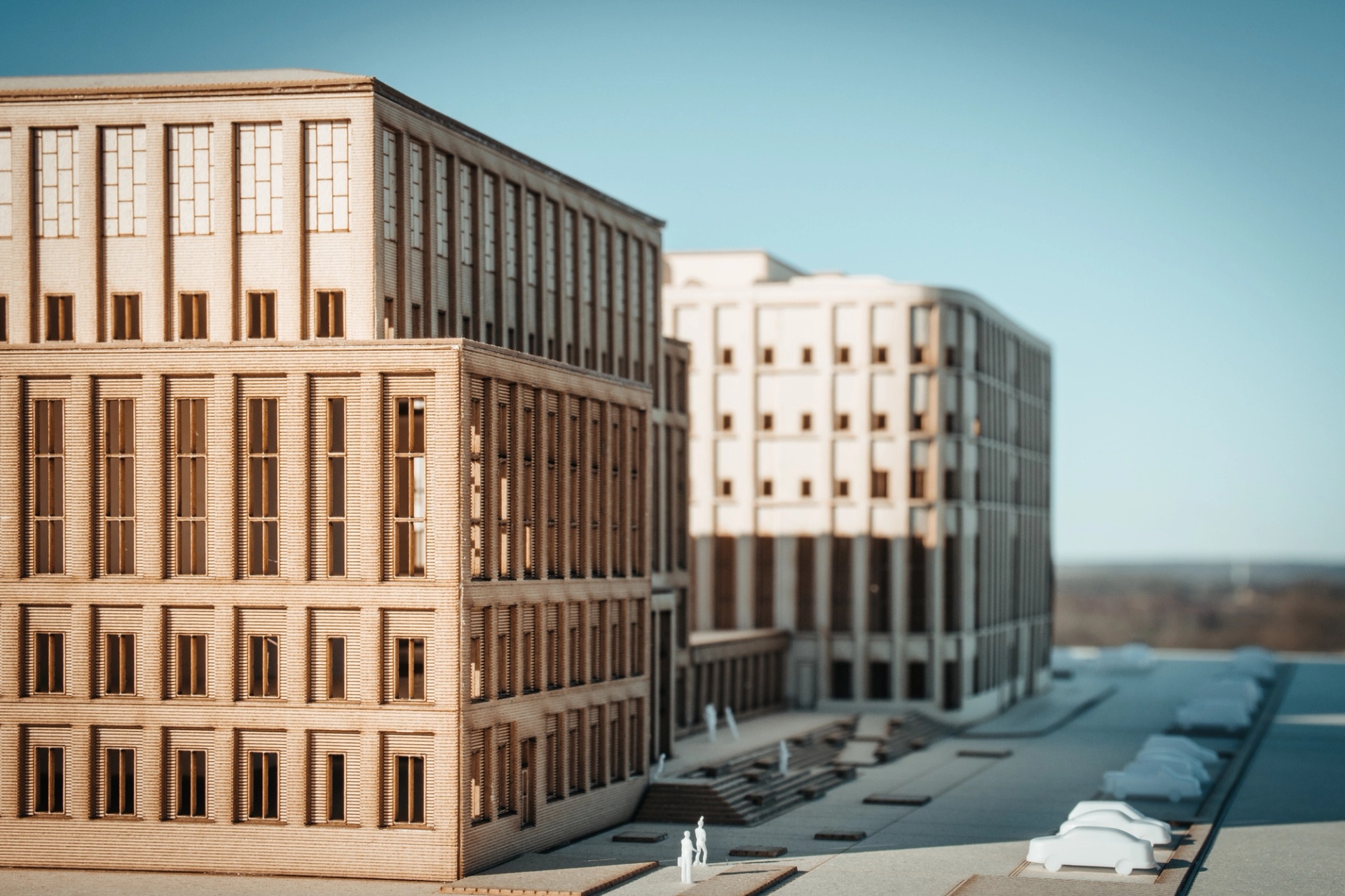 Modell Rättscentrum Kristianstad av Krook & Tjäder