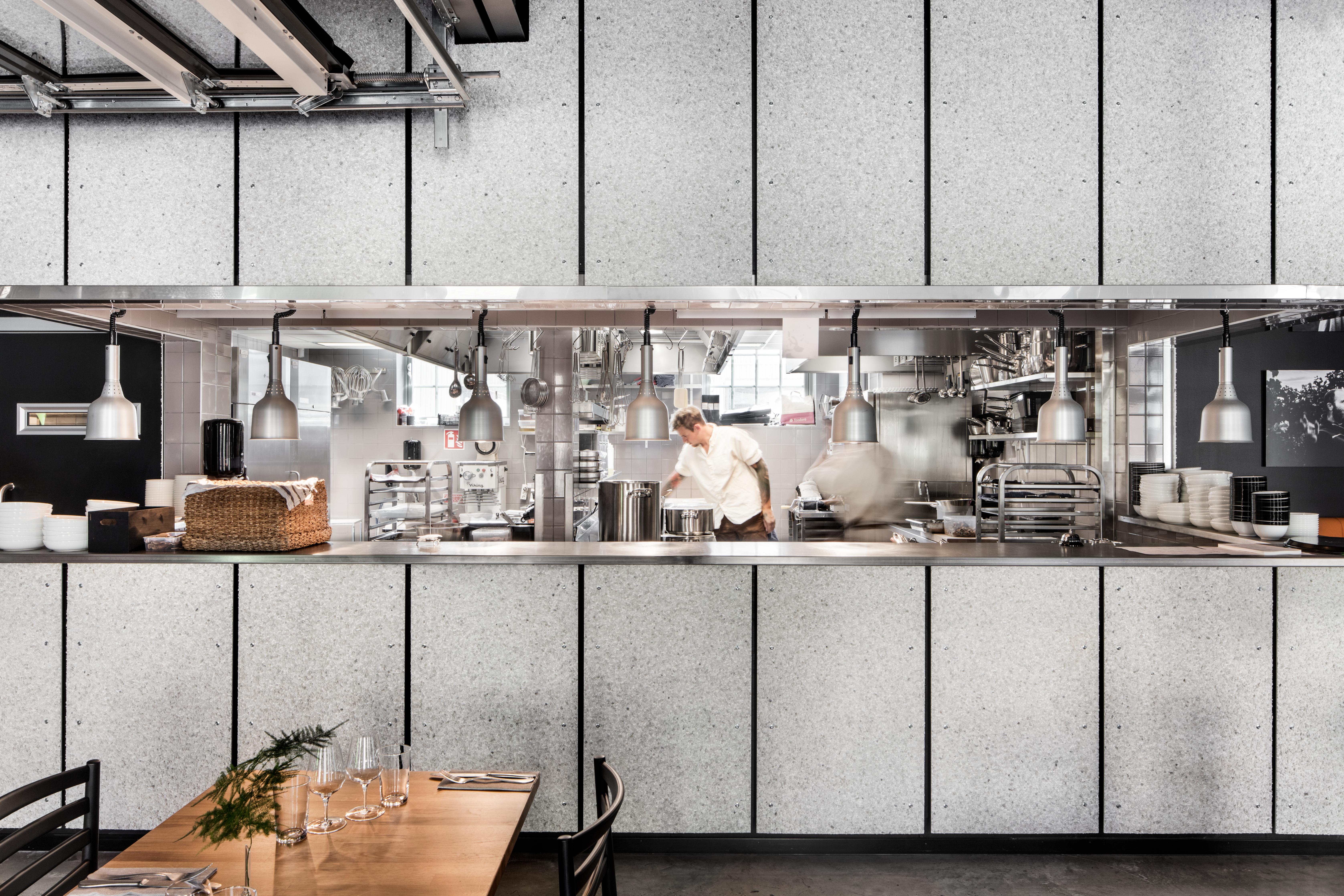 Whine Mechanics interiör kök