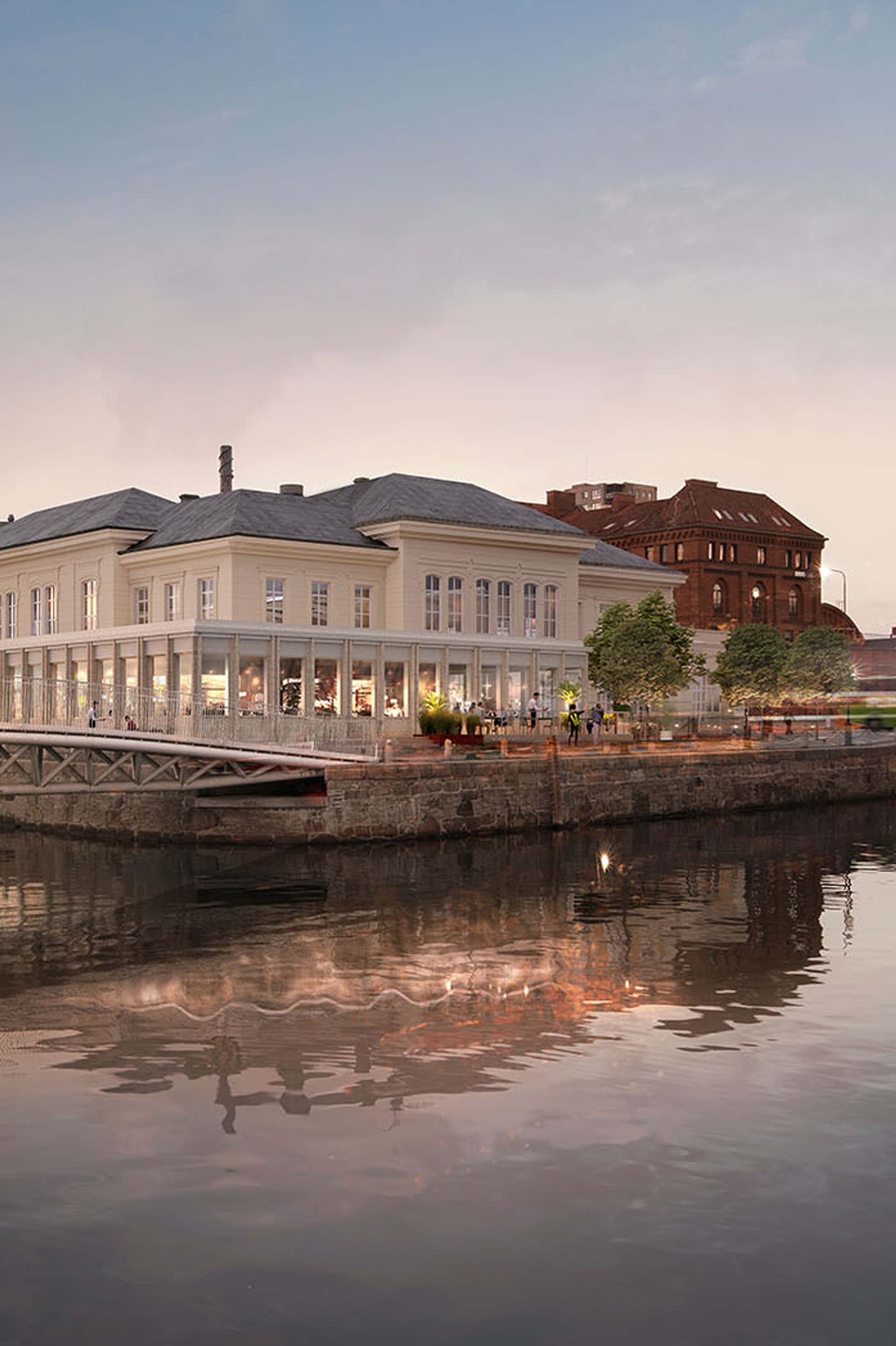 Visualisering av Börshuset