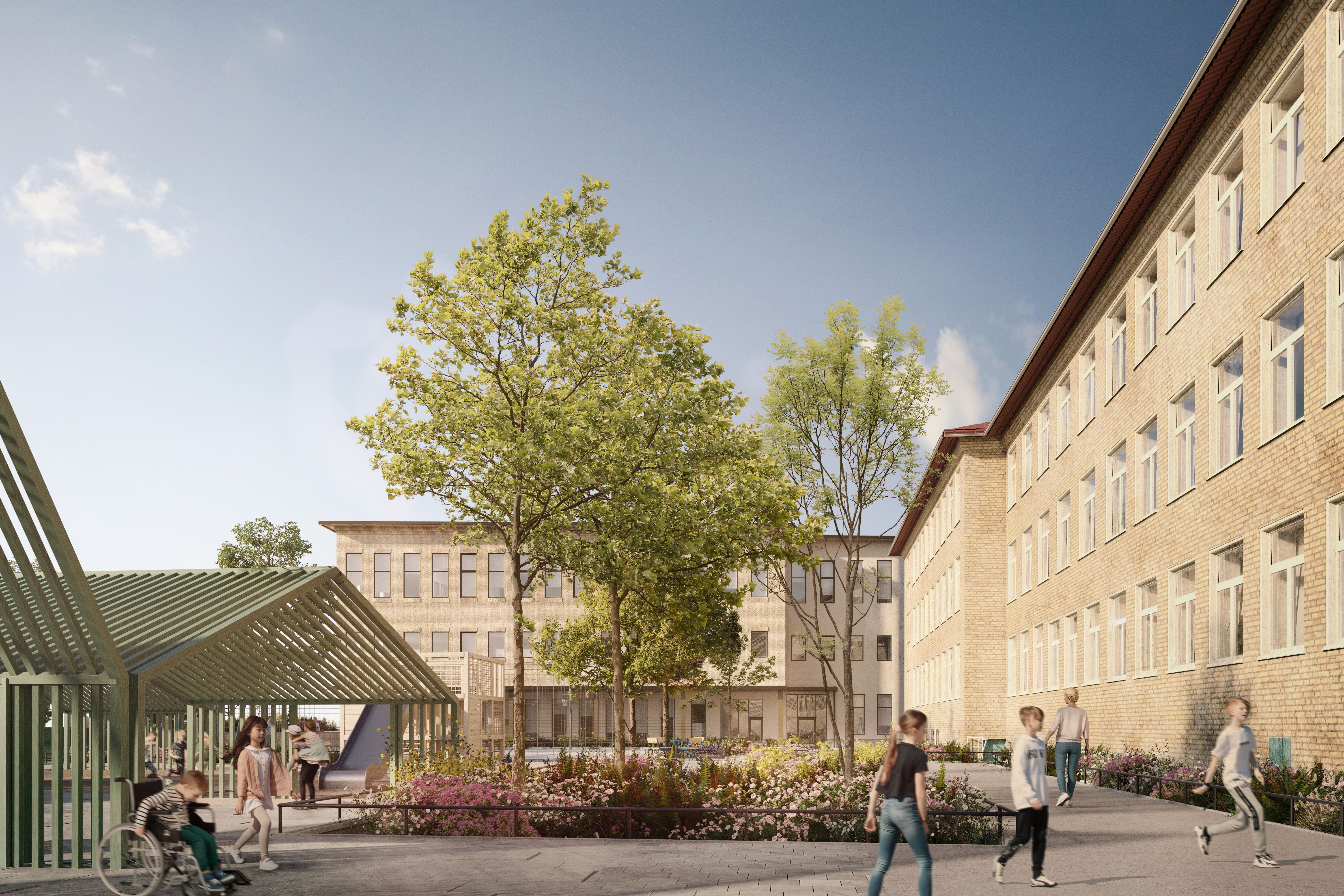 Bräckeskolan - Arkitekterna Krook & Tjäder AB