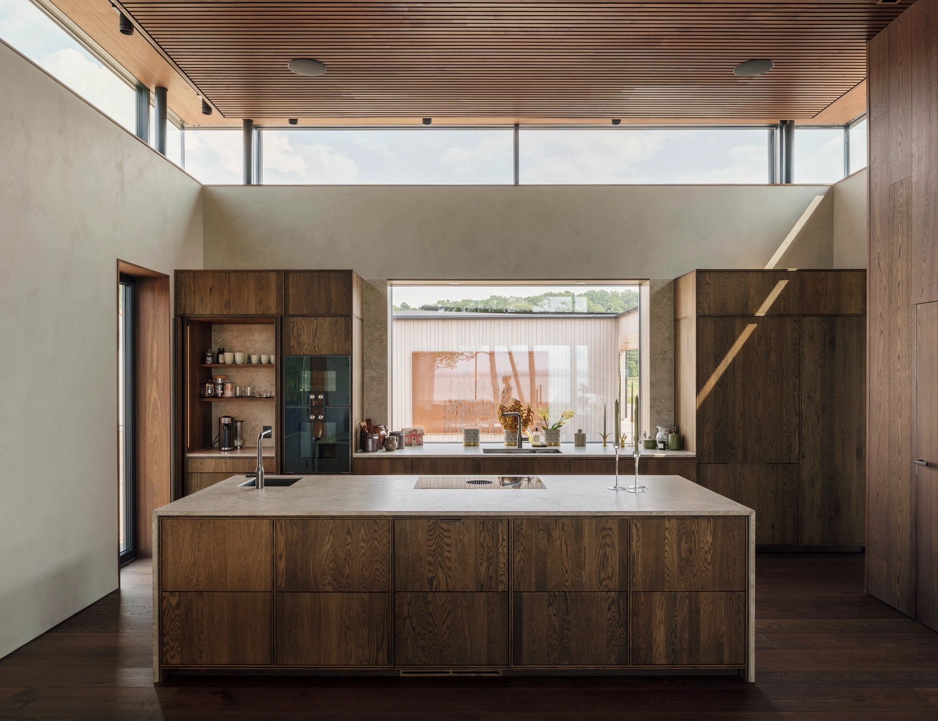 Villa P, kök. Ritat av Arkitekterna Krook & Tjäder. Fotograf Felix Gerlach