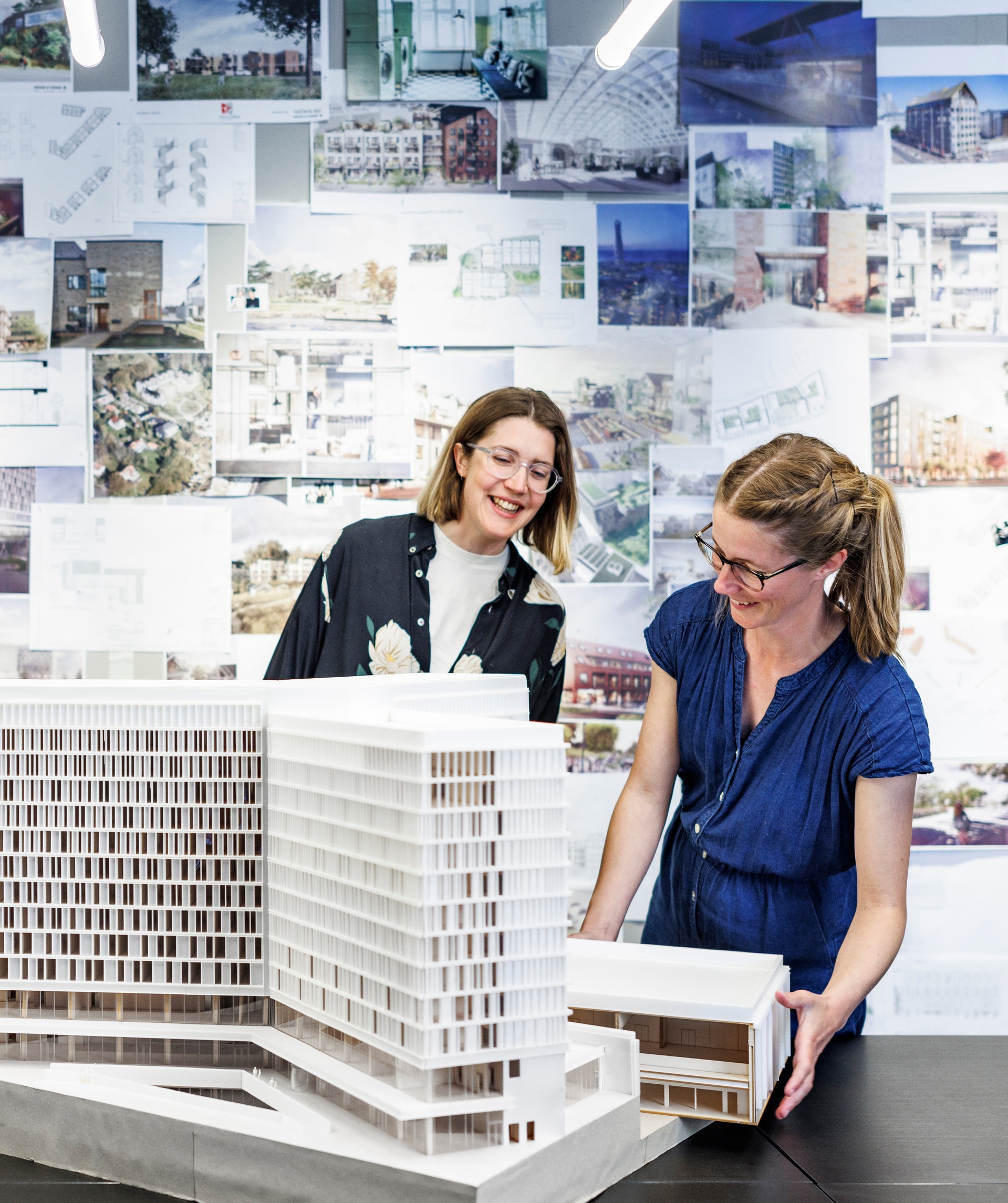 Modell av Comfort Hotel Copenhagen Airport