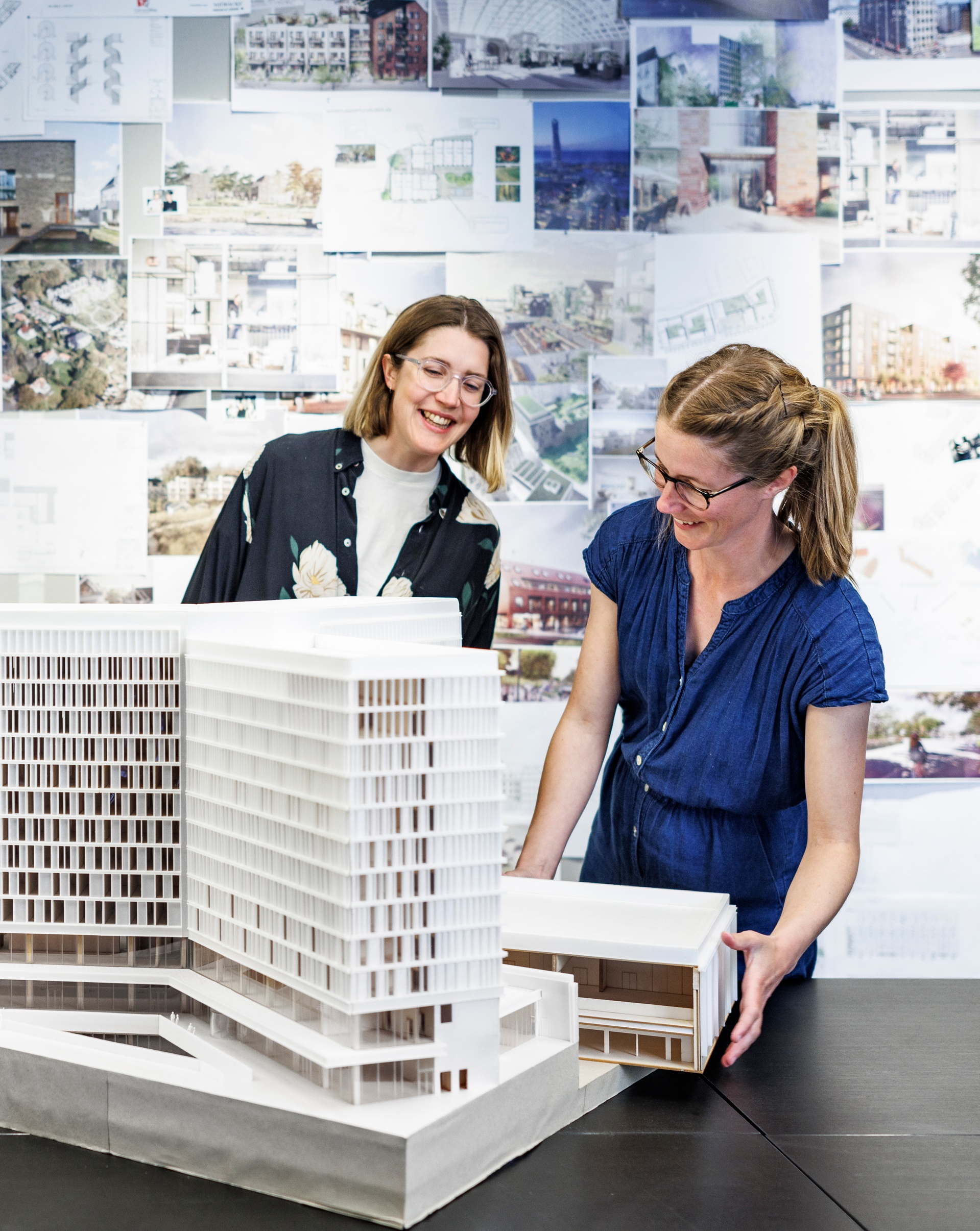 Modell av Comfort Hotel Copenhagen Airport