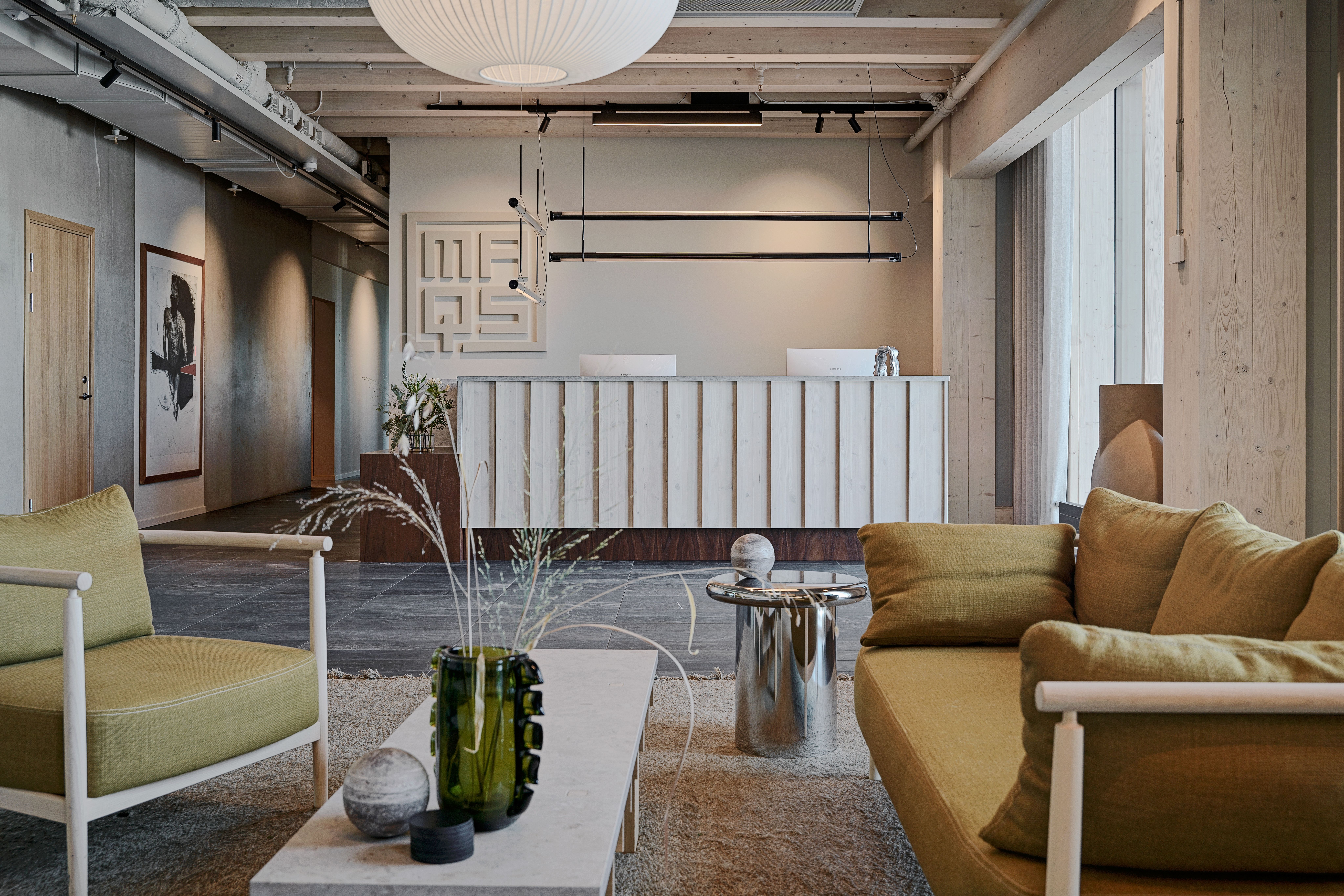 MAQS advokatbyrå kontor, reception