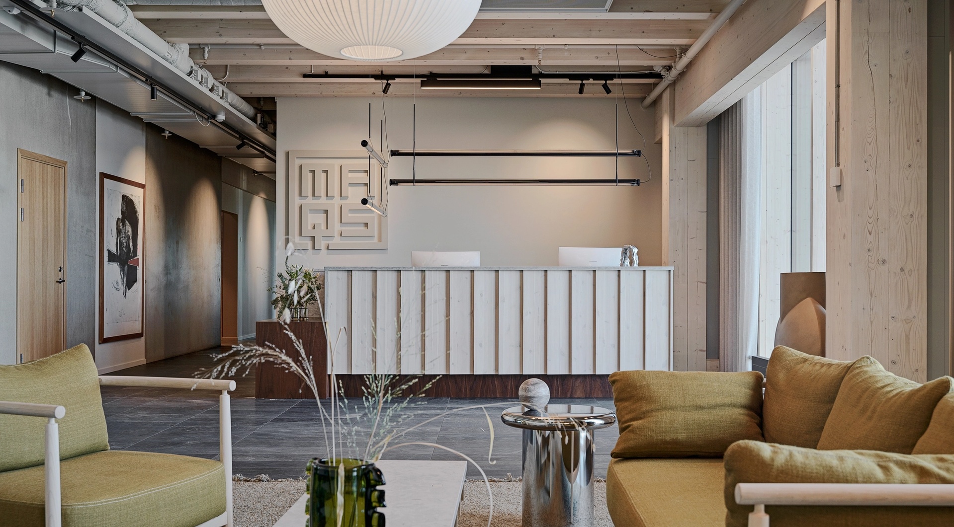 MAQS advokatbyrå kontor, reception