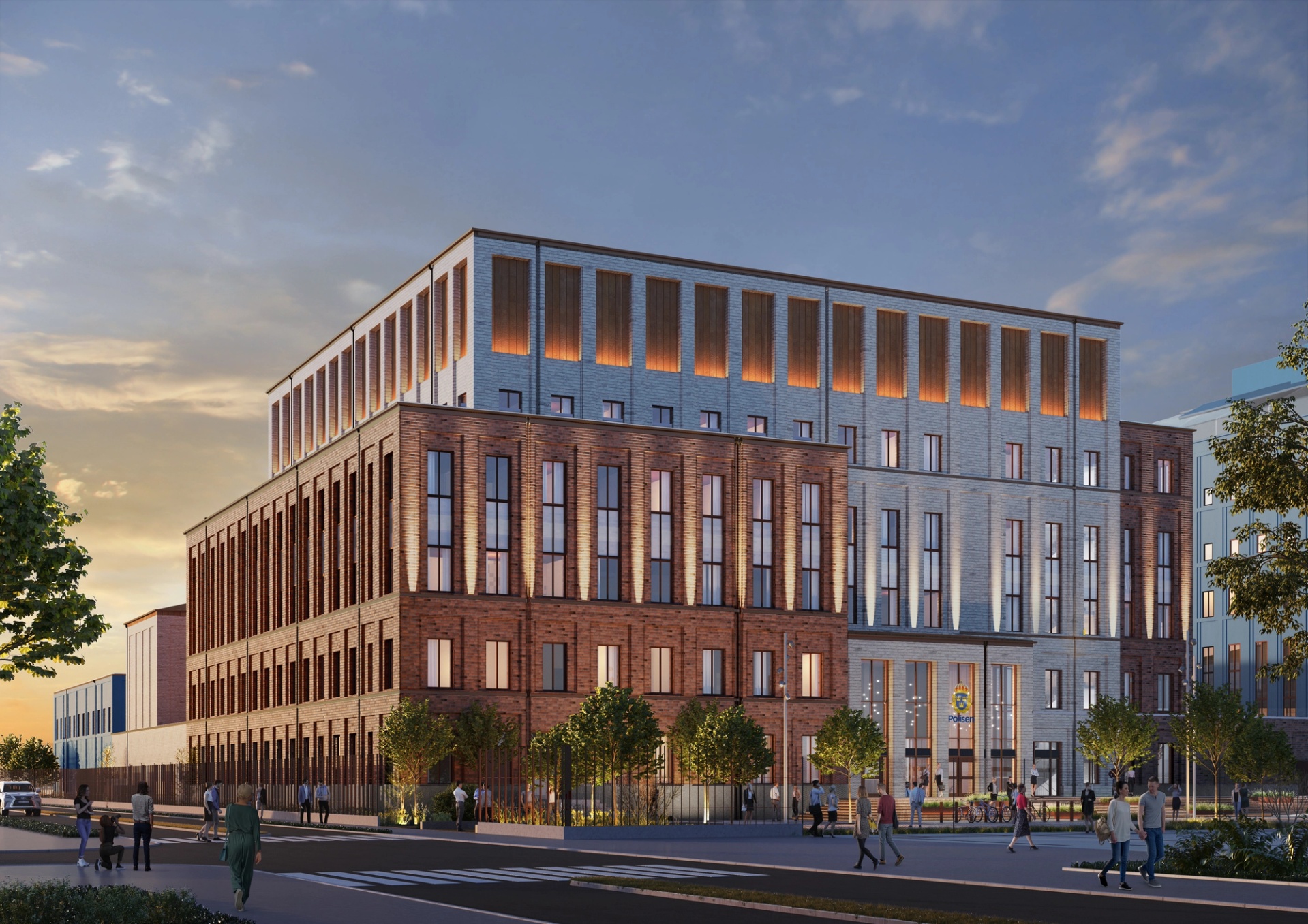 Rättscentrum Kristianstad visualisering