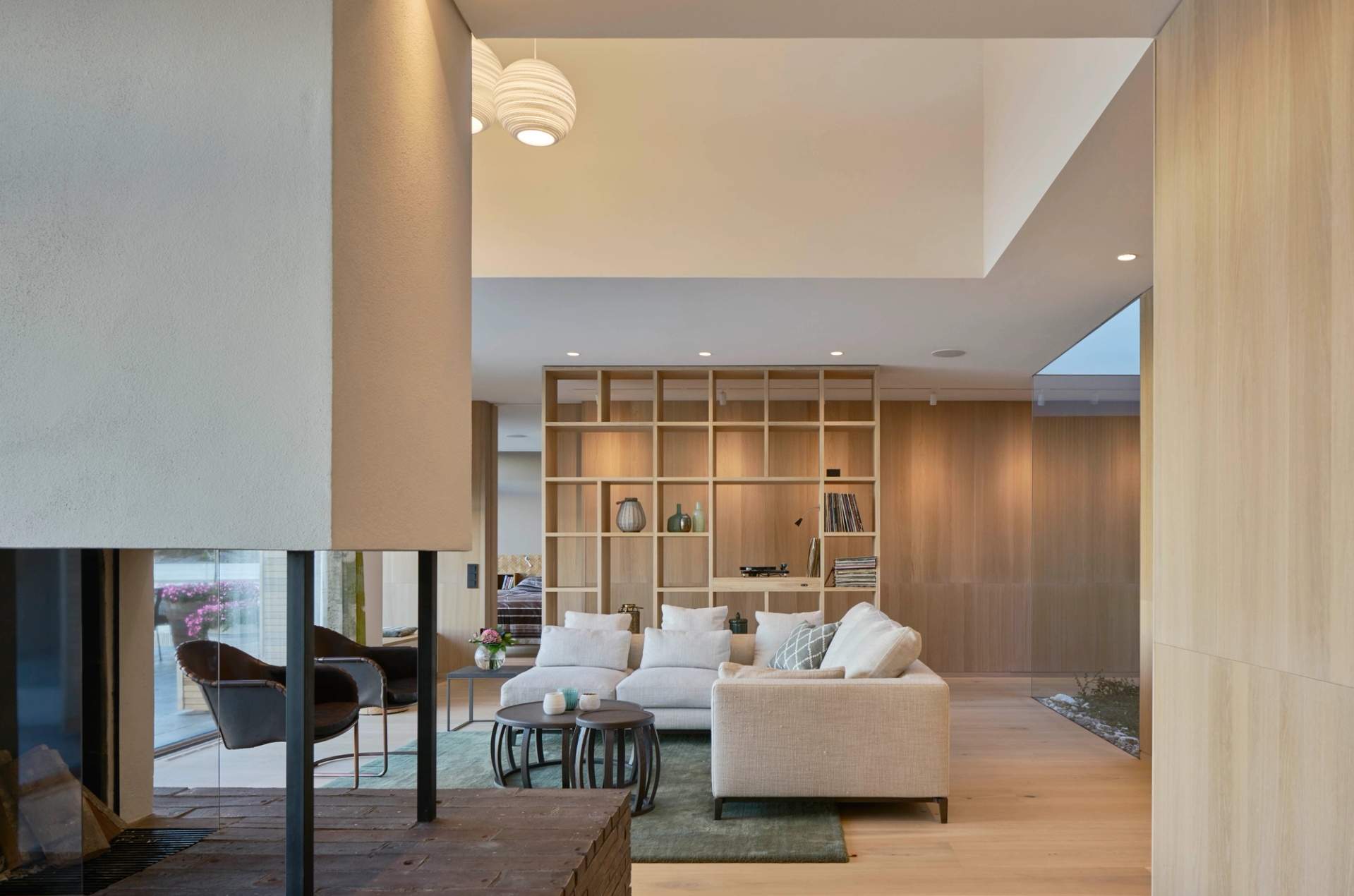 Vardagsrum på Villa R