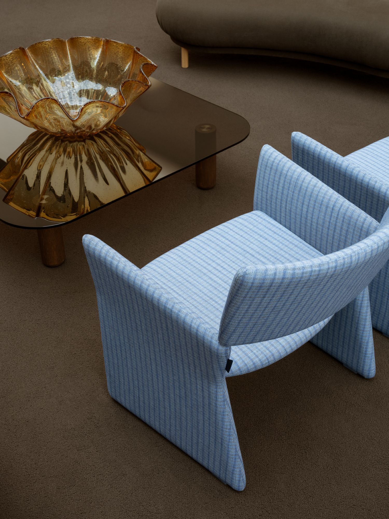 Loungegrupp Svenskt Näringslivs huvudkontor i Stockholm, projekt av Krook & Tjäder Solutions och inredningsarkitekter