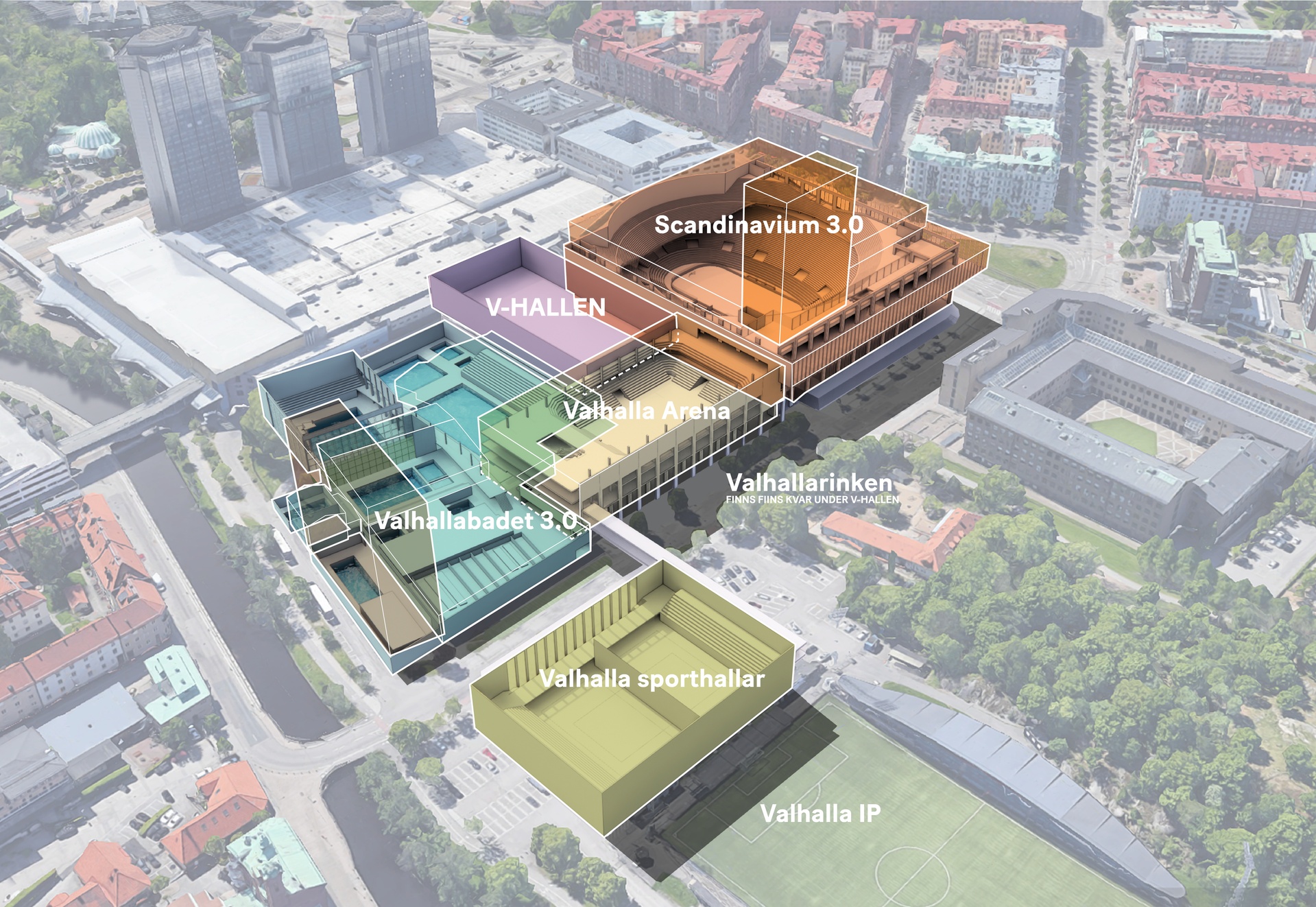 Arenakvarteret förslag Krook & Tjäder