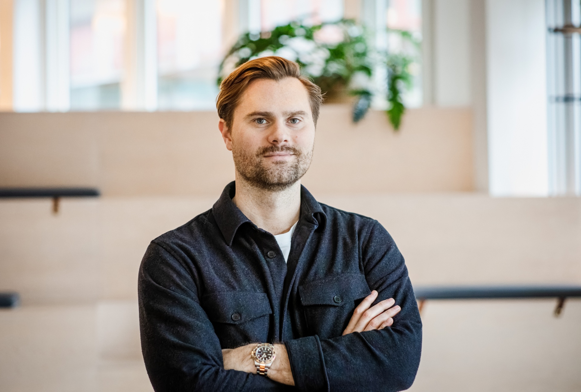 Johan Andersson, ansvarig inom Handel på Krook & Tjäder samt delägare Krook & Tjäder Tinktur