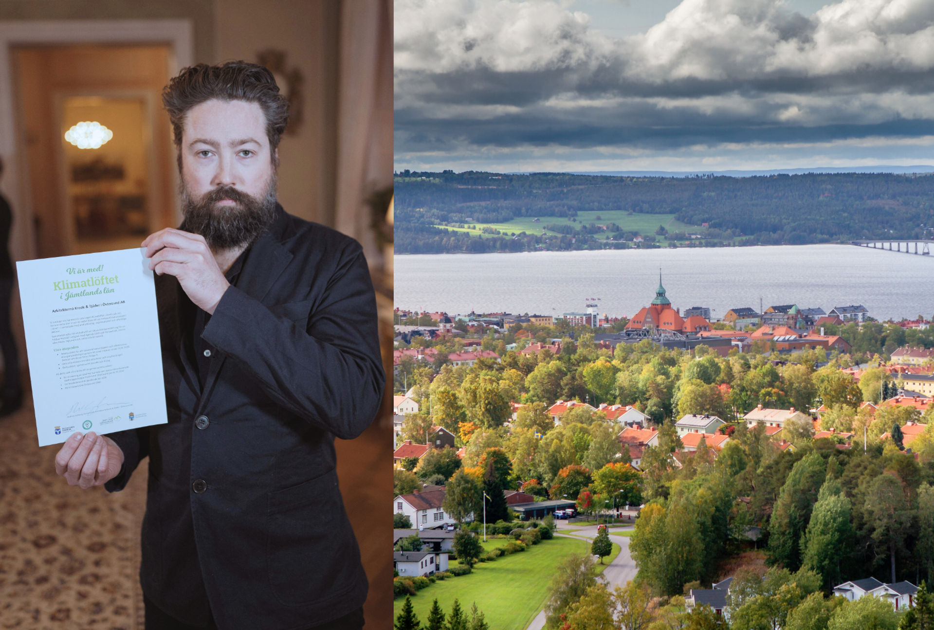 Krook & Tjäder ansluter till Klimatlöftet i Jämtlands län