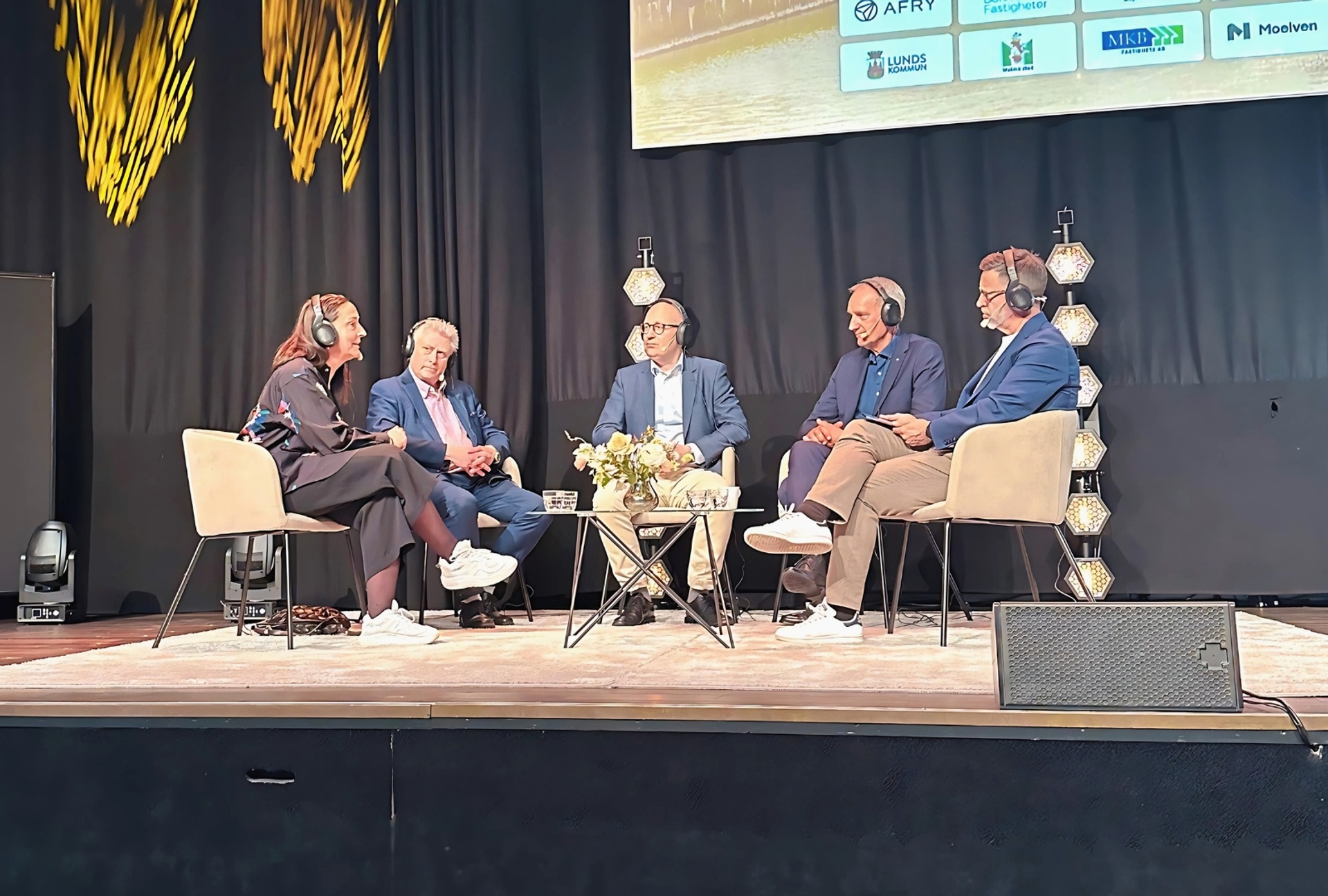Helen Cöster Engelberg, arkitekt och ansvarig inom vård och omsorg på Krook & Tjäder. Samtal vid Business Arena Syd