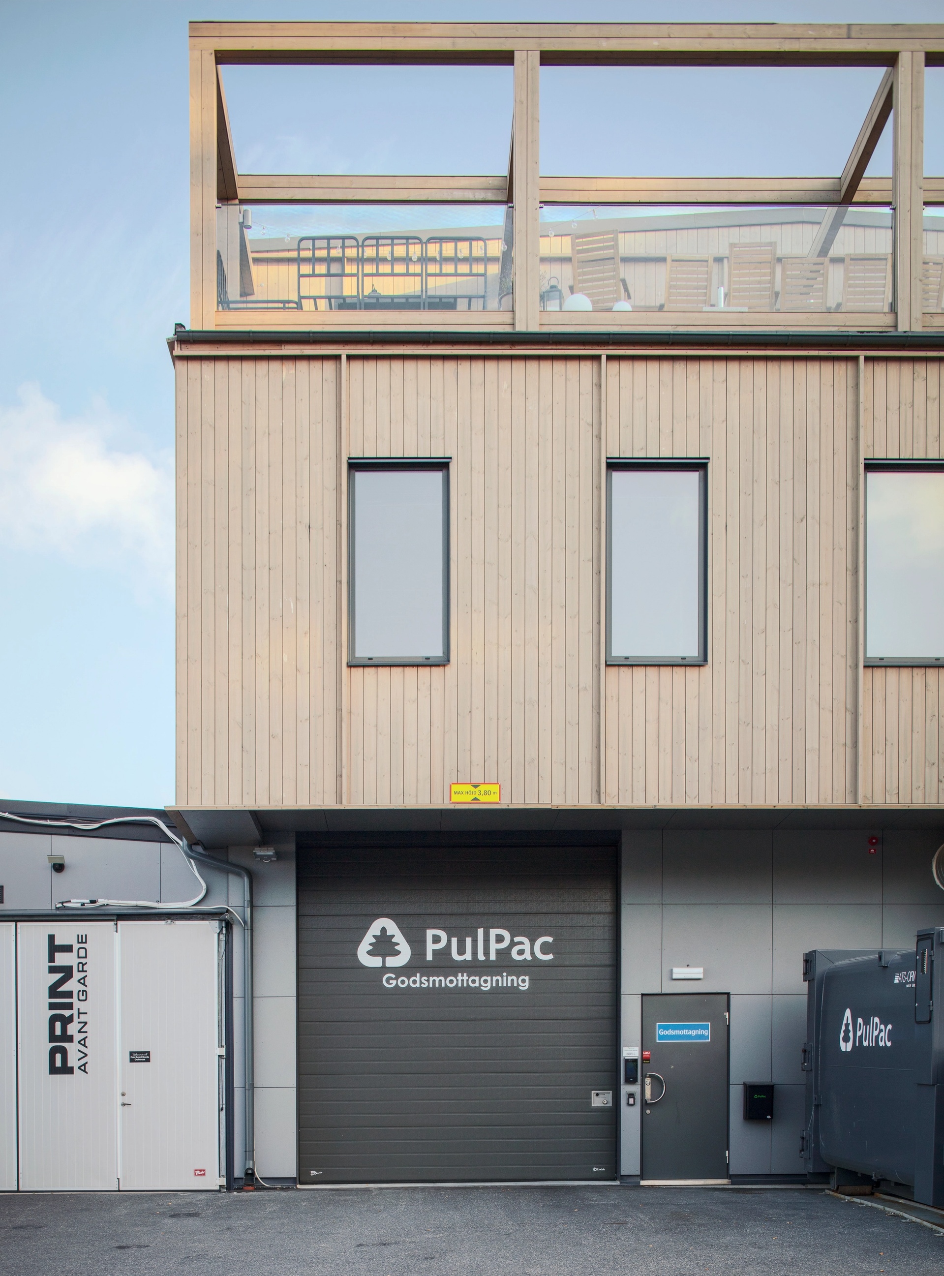 Pulpac exteriör