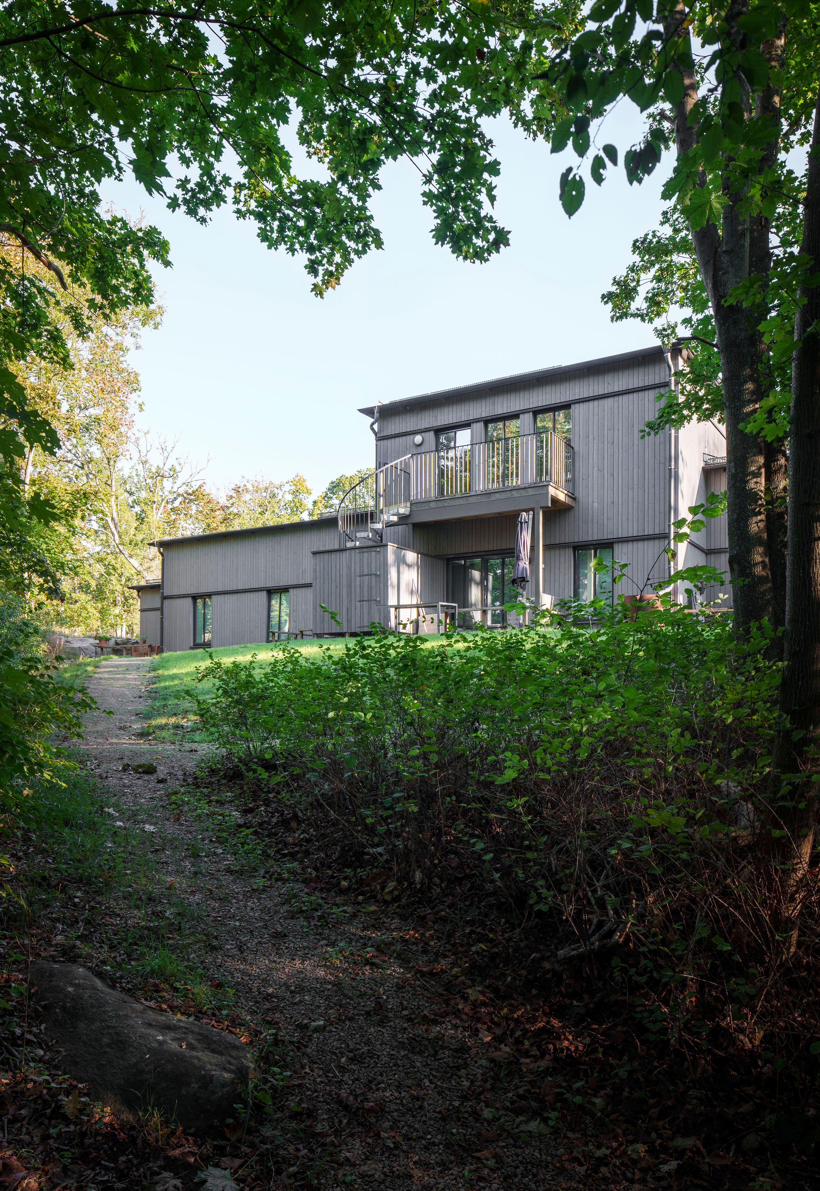 Villa Vik. LSS-boende utanför Karlskrona. Exteriör