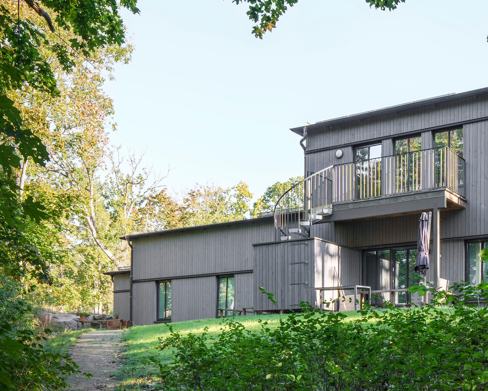 Villa Vik. LSS-boende utanför Karlskrona. Exteriör